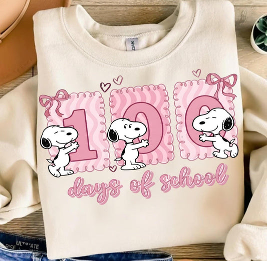 Pink Stamps 100 Days of School Dog Apparel