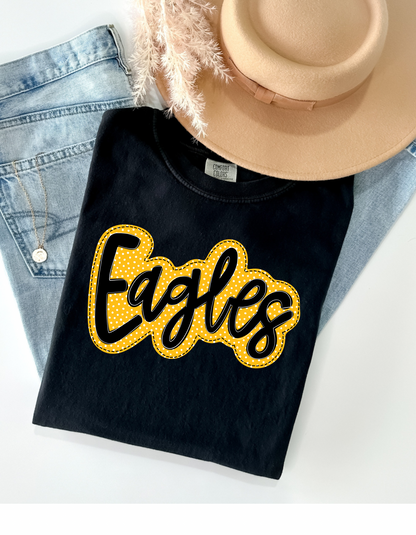 Faux Appliqué Mascot