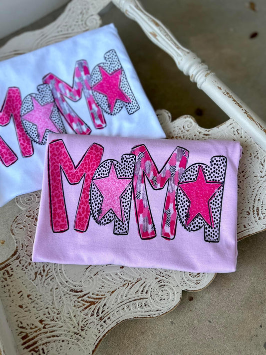 Personalized Pink Poppy Tee
