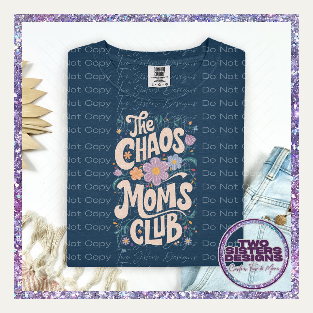 Retro Chaos Mom Club Apparel