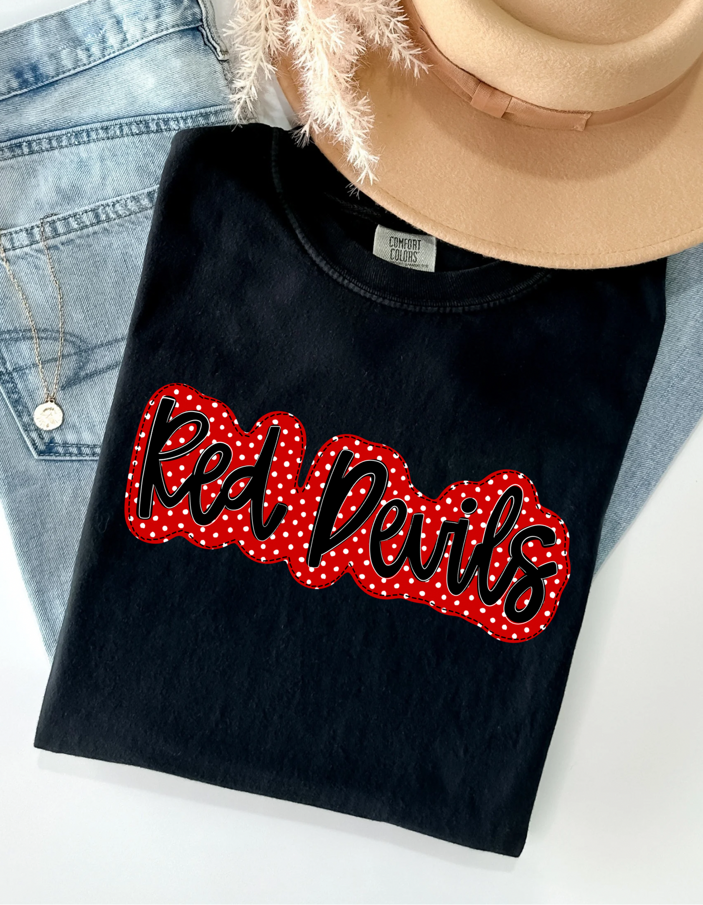Faux Appliqué Mascot