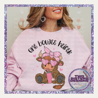 One Boujee Heifer Apparel