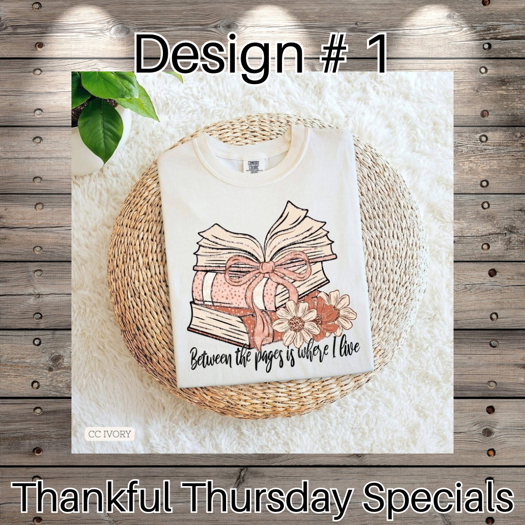 Thankful Thursday Designs From 1/4/26