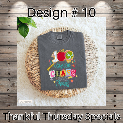 Thankful Thursday Designs From 1/4/26