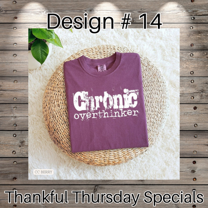 Thankful Thursday Designs From 1/4/26