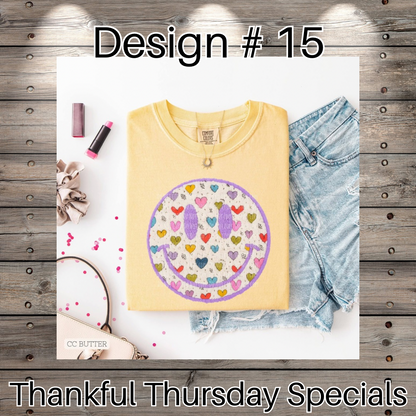 Thankful Thursday Designs From 1/4/26