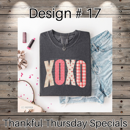 Thankful Thursday Designs From 1/4/26