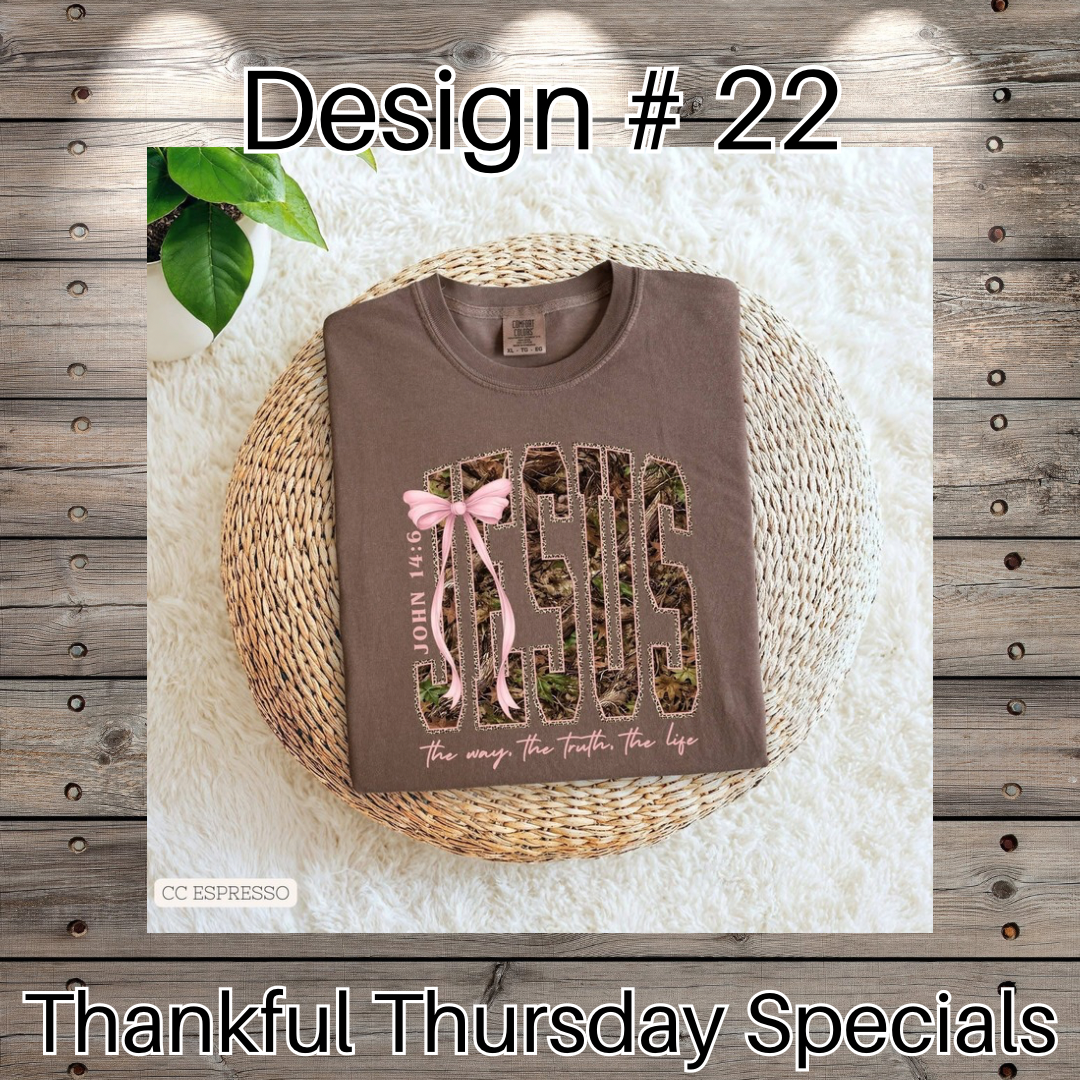 Thankful Thursday Designs From 1/4/26