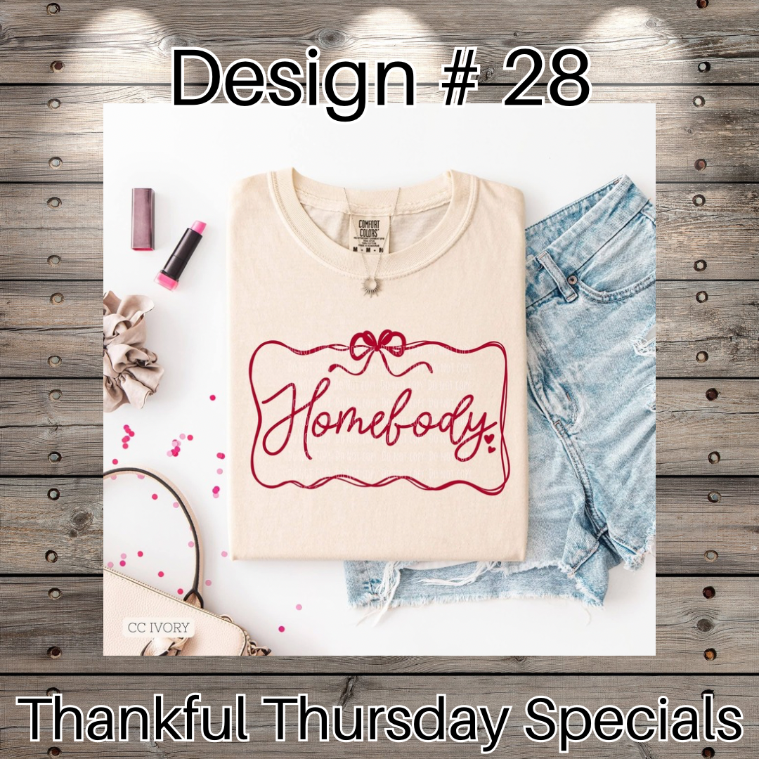 Thankful Thursday Designs From 1/4/26