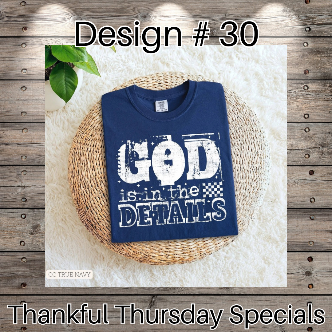 Thankful Thursday Designs From 1/4/26