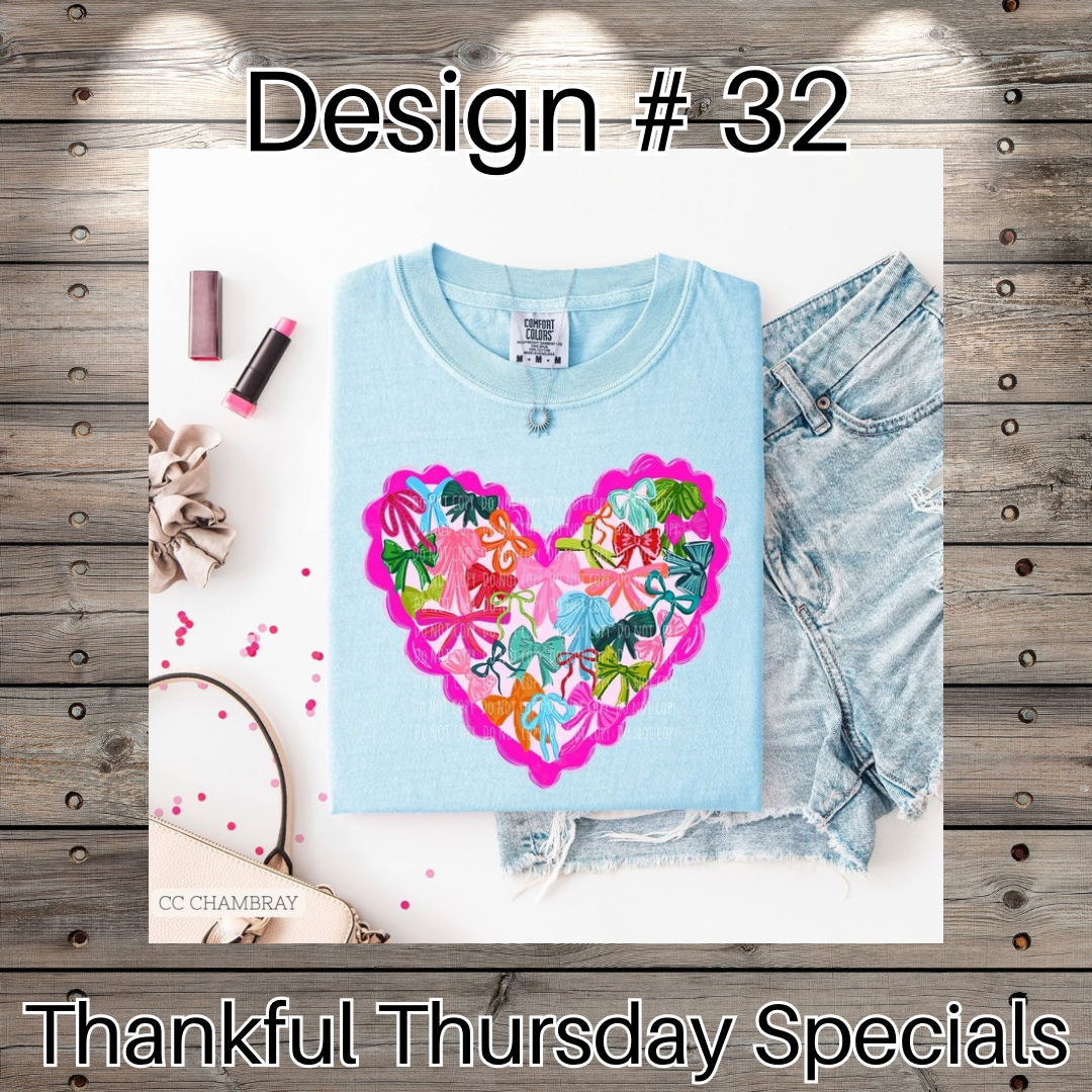 Thankful Thursday Designs From 1/4/26