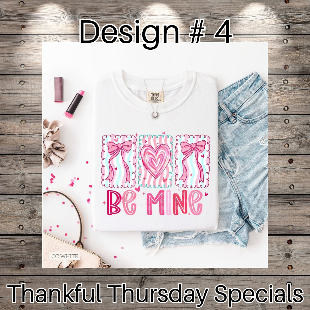 Thankful Thursday Designs From 1/4/26