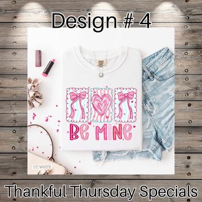Thankful Thursday Designs From 1/4/26
