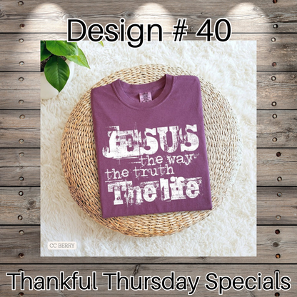 Thankful Thursday Designs From 1/4/26