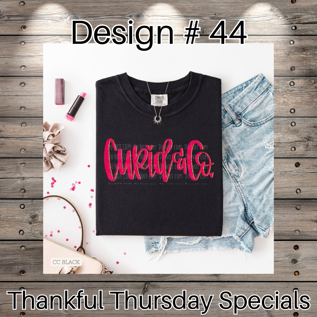 Thankful Thursday Designs From 1/4/26