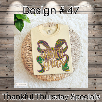 Thankful Thursday Designs From 1/4/26