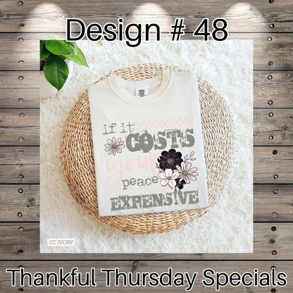 Thankful Thursday Designs From 1/4/26