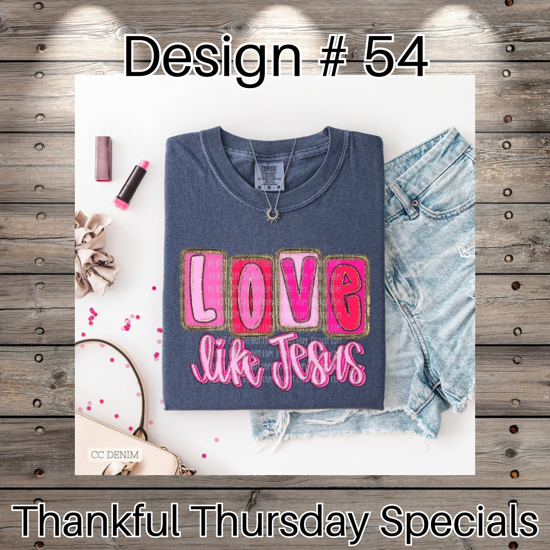 Thankful Thursday Designs From 1/4/26