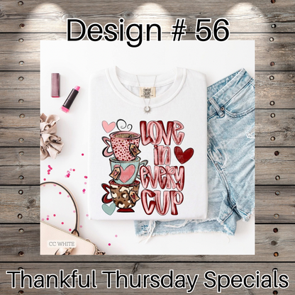 Thankful Thursday Designs From 1/4/26