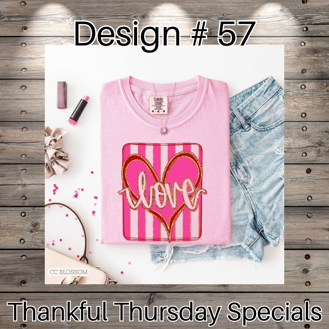Thankful Thursday Designs From 1/4/26