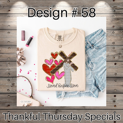 Thankful Thursday Designs From 1/4/26