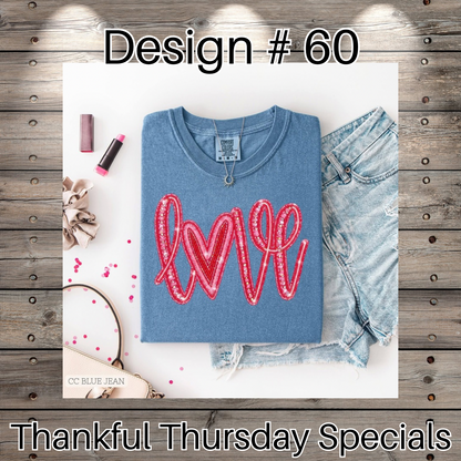 Thankful Thursday Designs From 1/4/26