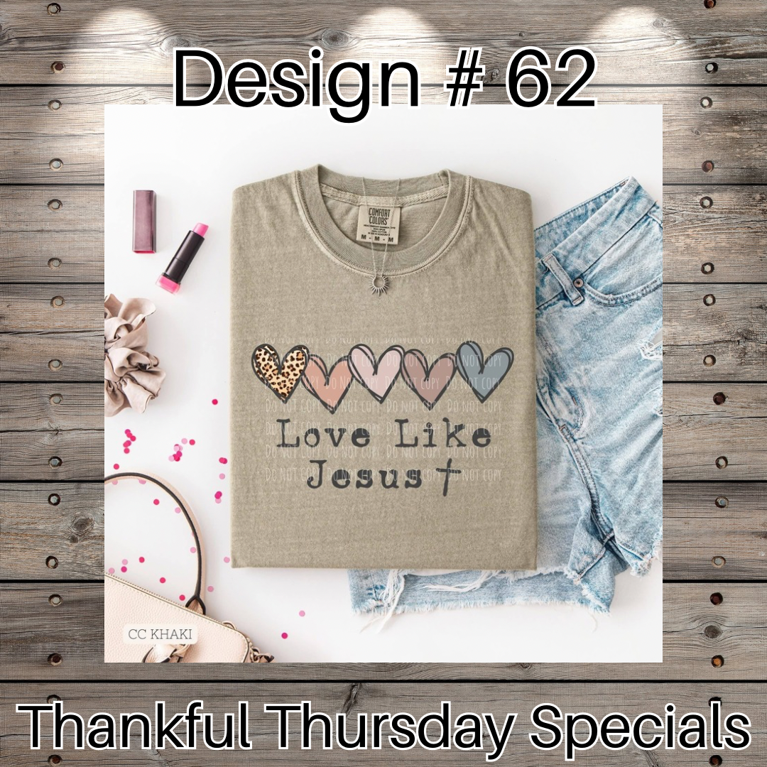 Thankful Thursday Designs From 1/4/26