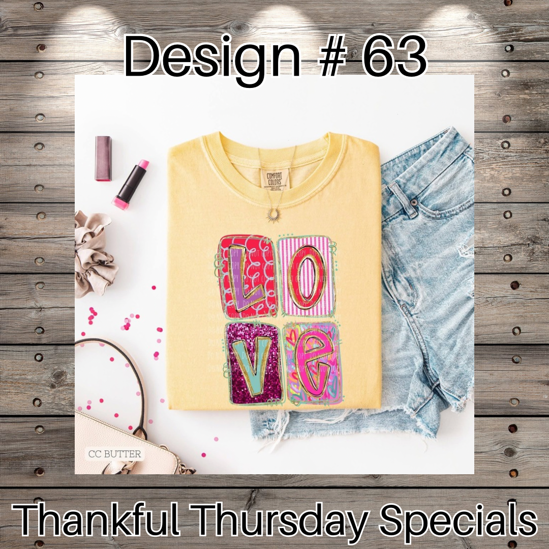 Thankful Thursday Designs From 1/4/26
