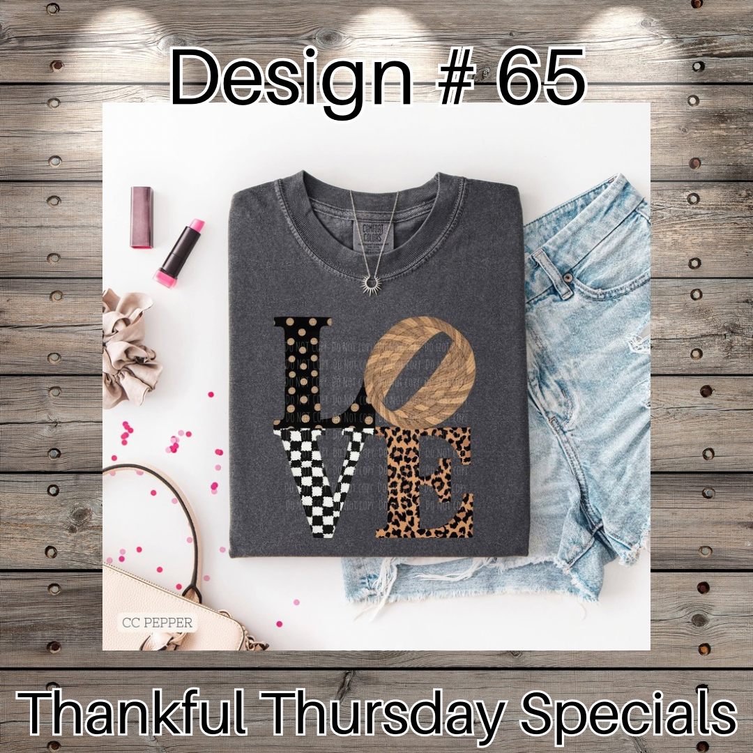 Thankful Thursday Designs From 1/4/26