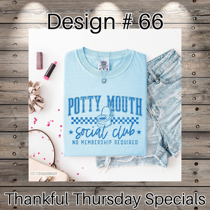 Thankful Thursday Designs From 1/4/26
