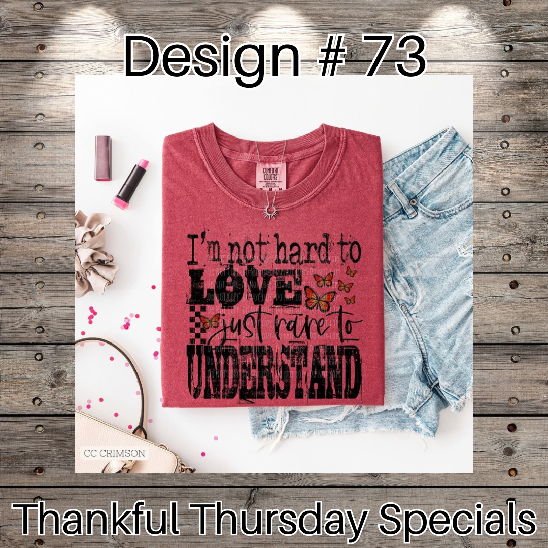 Thankful Thursday Designs From 1/4/26