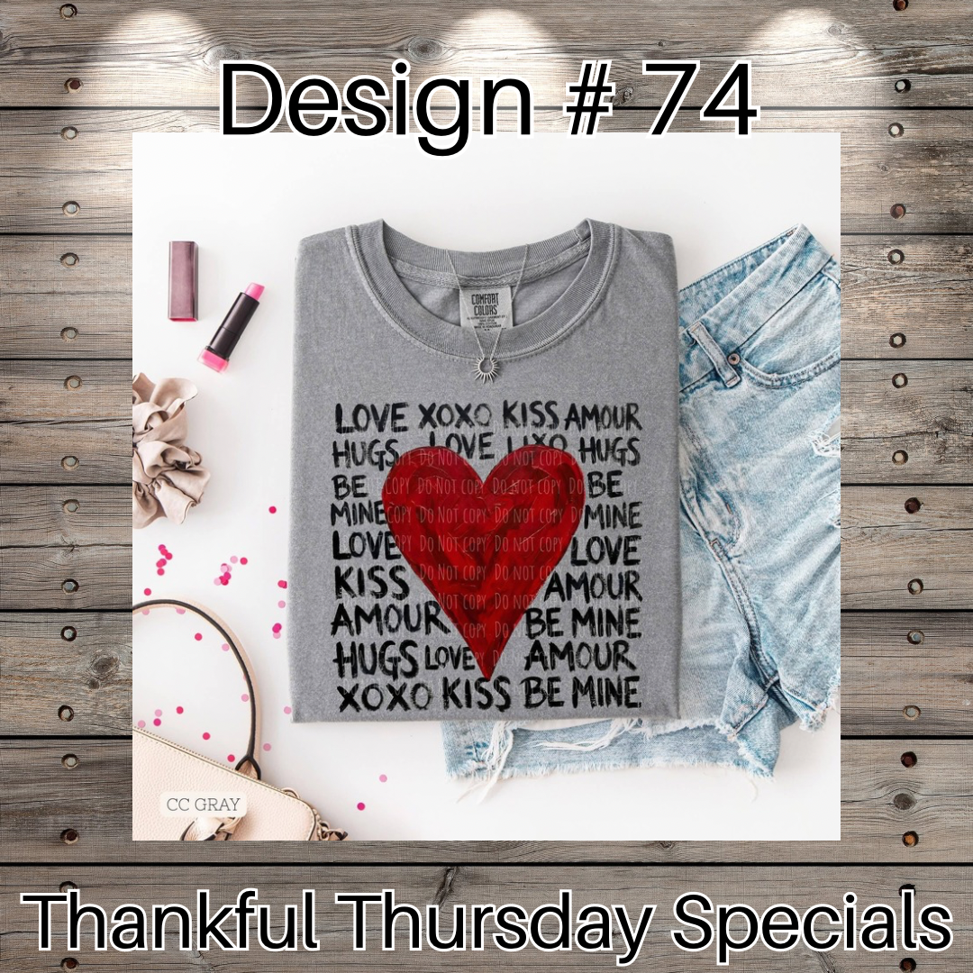 Thankful Thursday Designs From 1/4/26