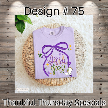 Thankful Thursday Designs From 1/4/26