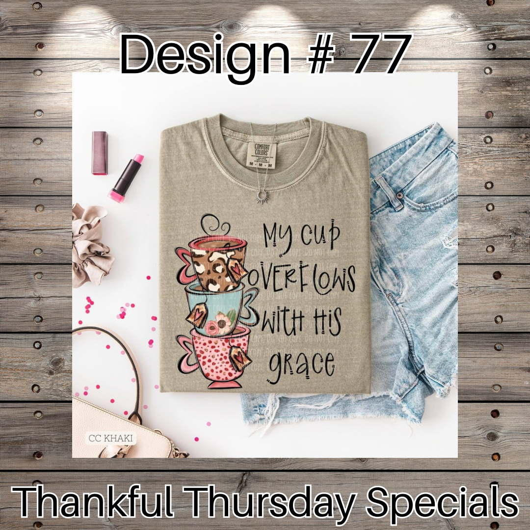 Thankful Thursday Designs From 1/4/26