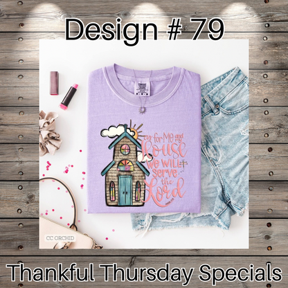 Thankful Thursday Designs From 1/4/26