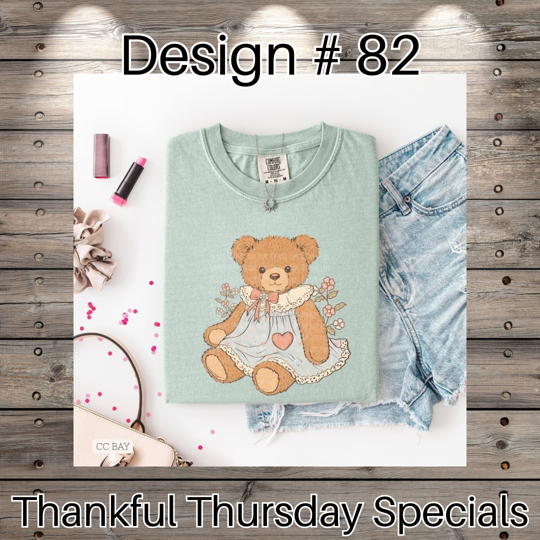 Thankful Thursday Designs From 1/4/26