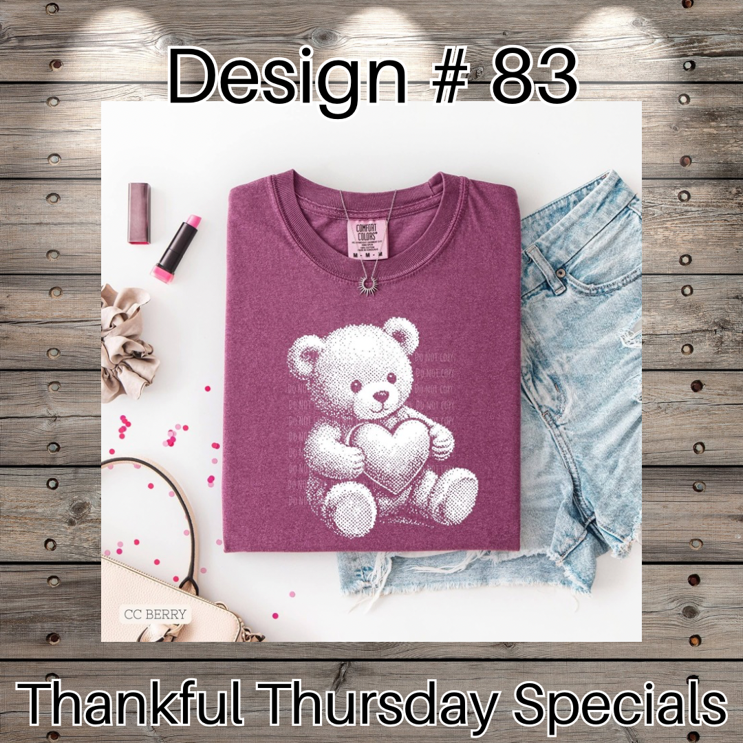 Thankful Thursday Designs From 1/4/26