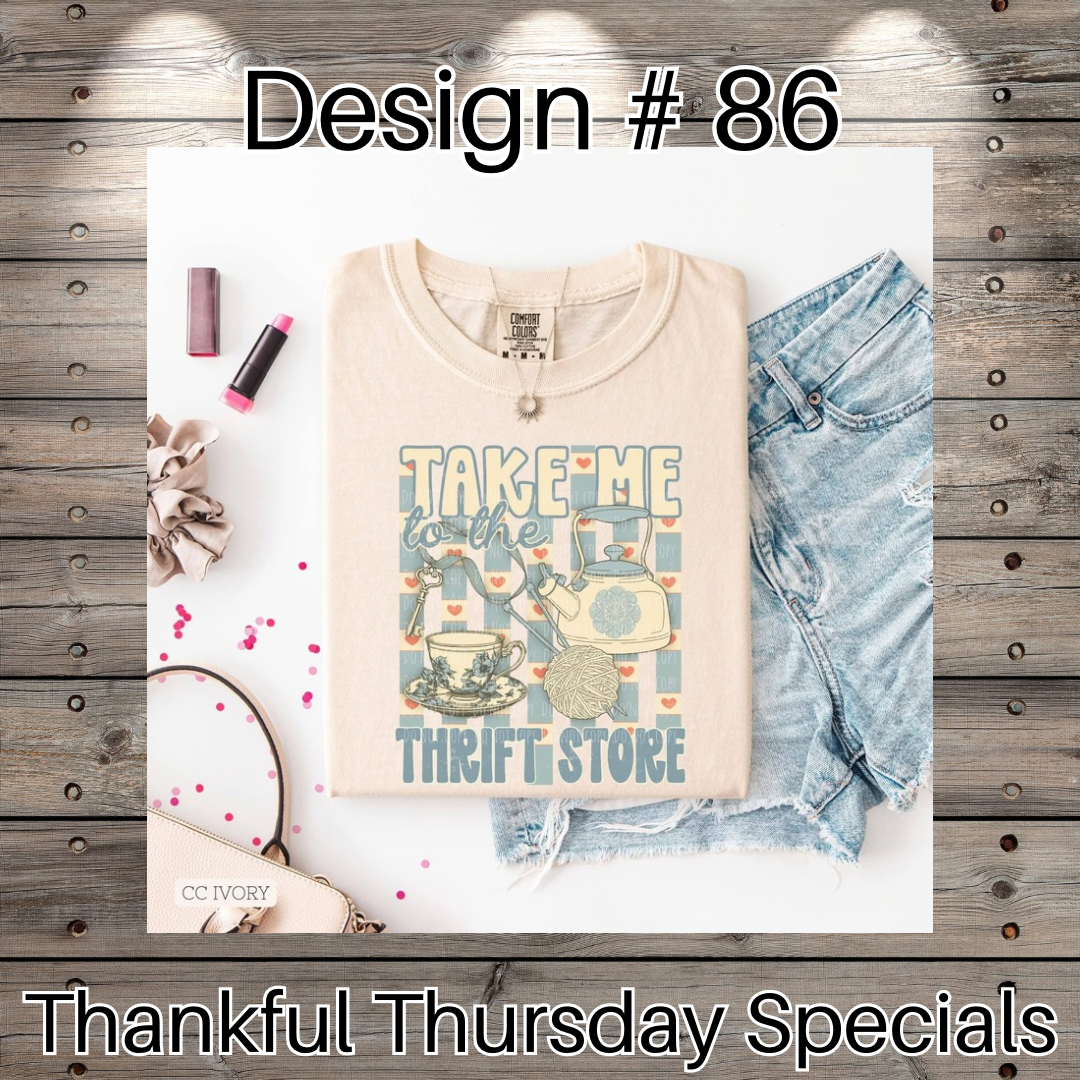 Thankful Thursday Designs From 1/4/26