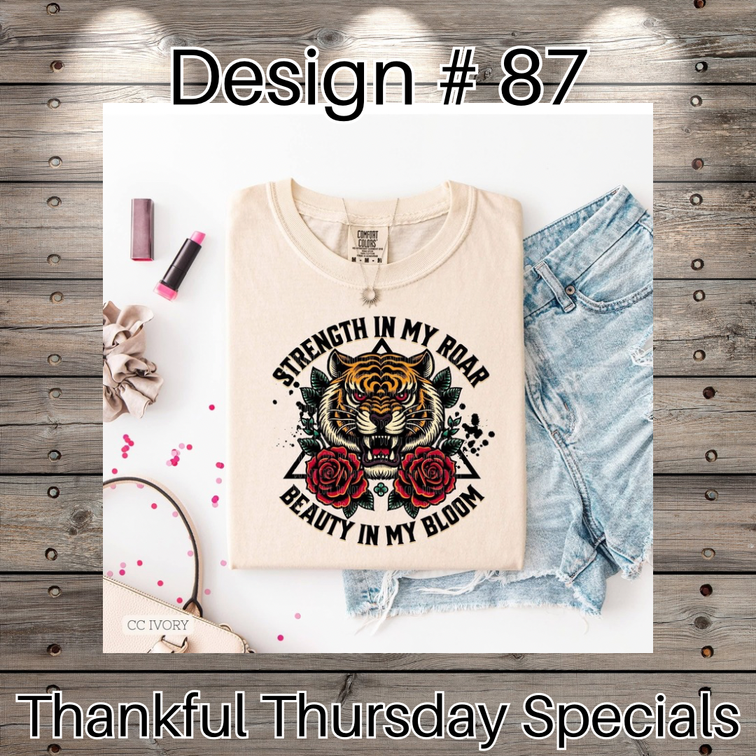 Thankful Thursday Designs From 1/4/26