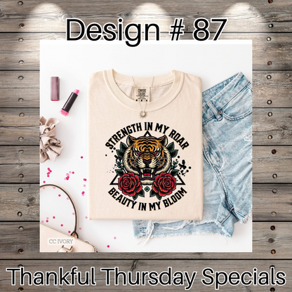Thankful Thursday Designs From 1/4/26