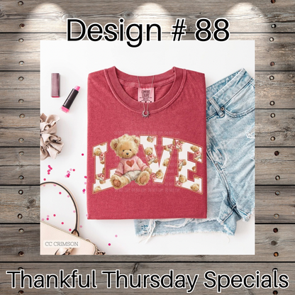 Thankful Thursday Designs From 1/4/26