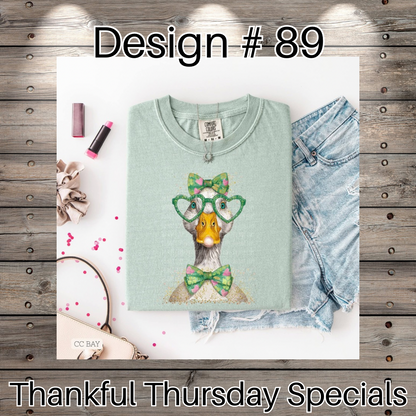 Thankful Thursday Designs From 1/4/26