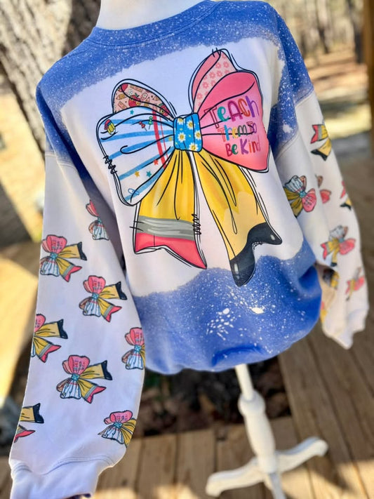 Sublimation Pencil Bow Apparel PRE-ORDER